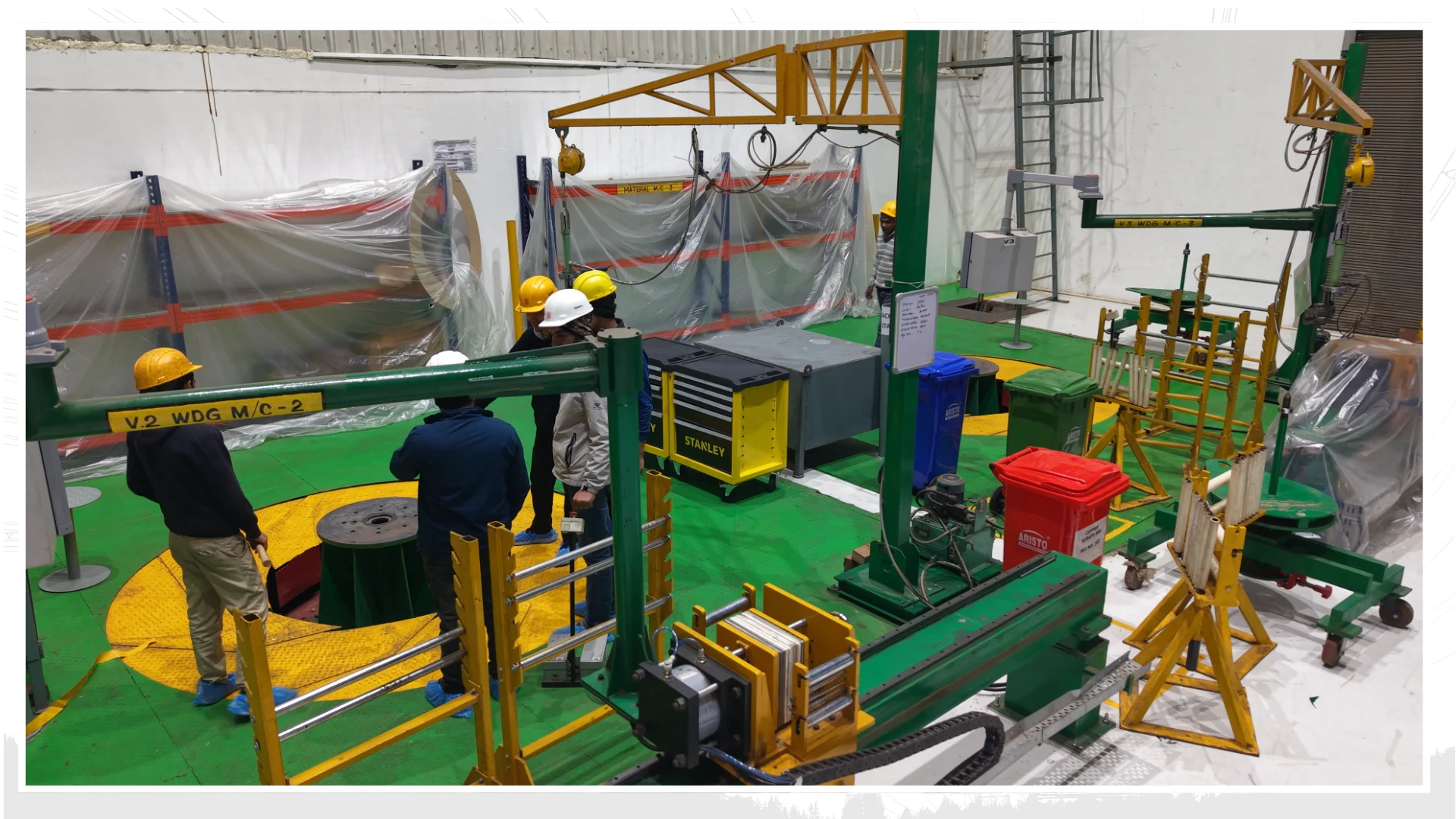 3 VERTICAL WINDING M/C
